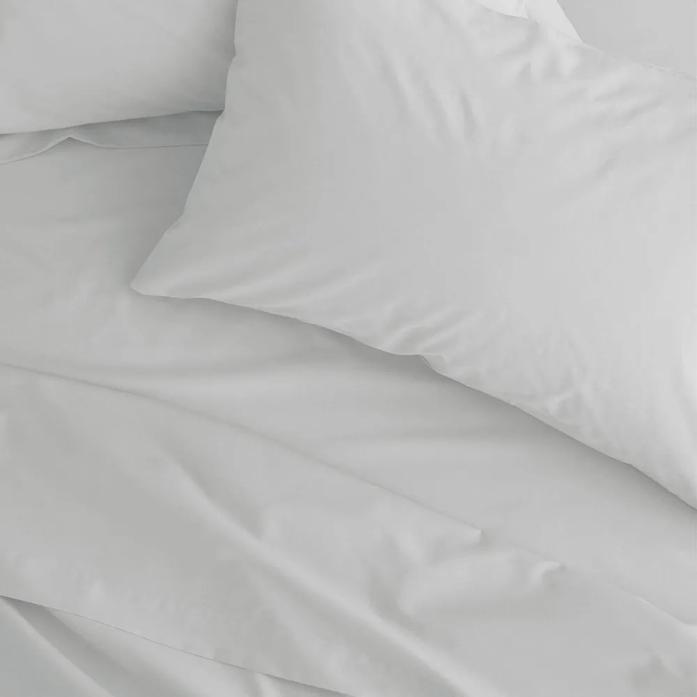 Biela perkálová plachta 230x260 cm Easy Iron Percale – Catherine Lansfield