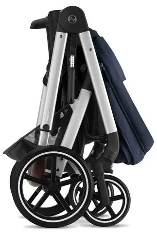 CYBEX športový kočík Balios S Lux - ocean blue (silver frame)