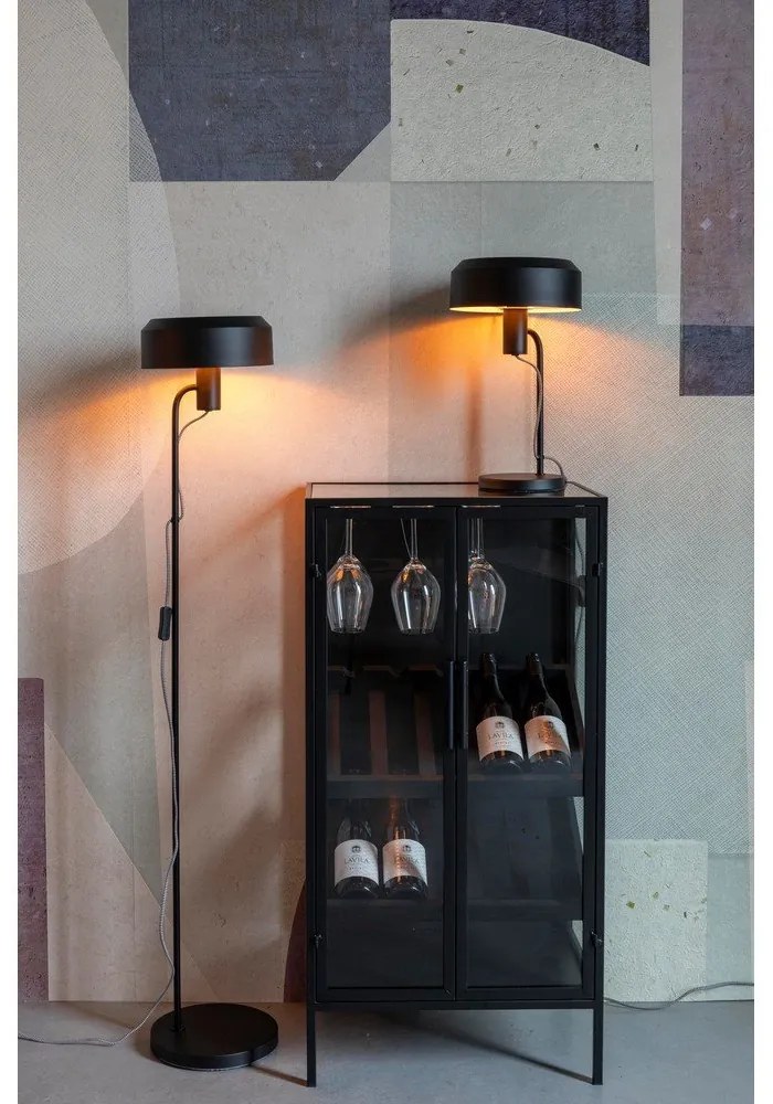 Čierna stolová lampa Landon - White Label