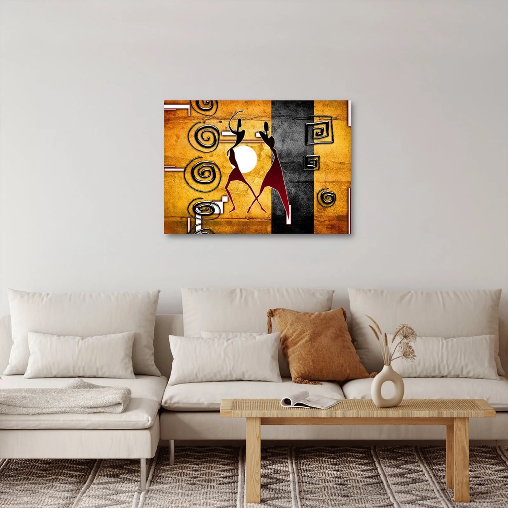 Obraz - Staroveká maľba (70x50 cm)