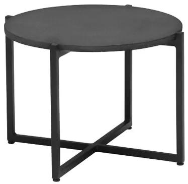 Soul konferenčný stolík sivý 54x37 cm