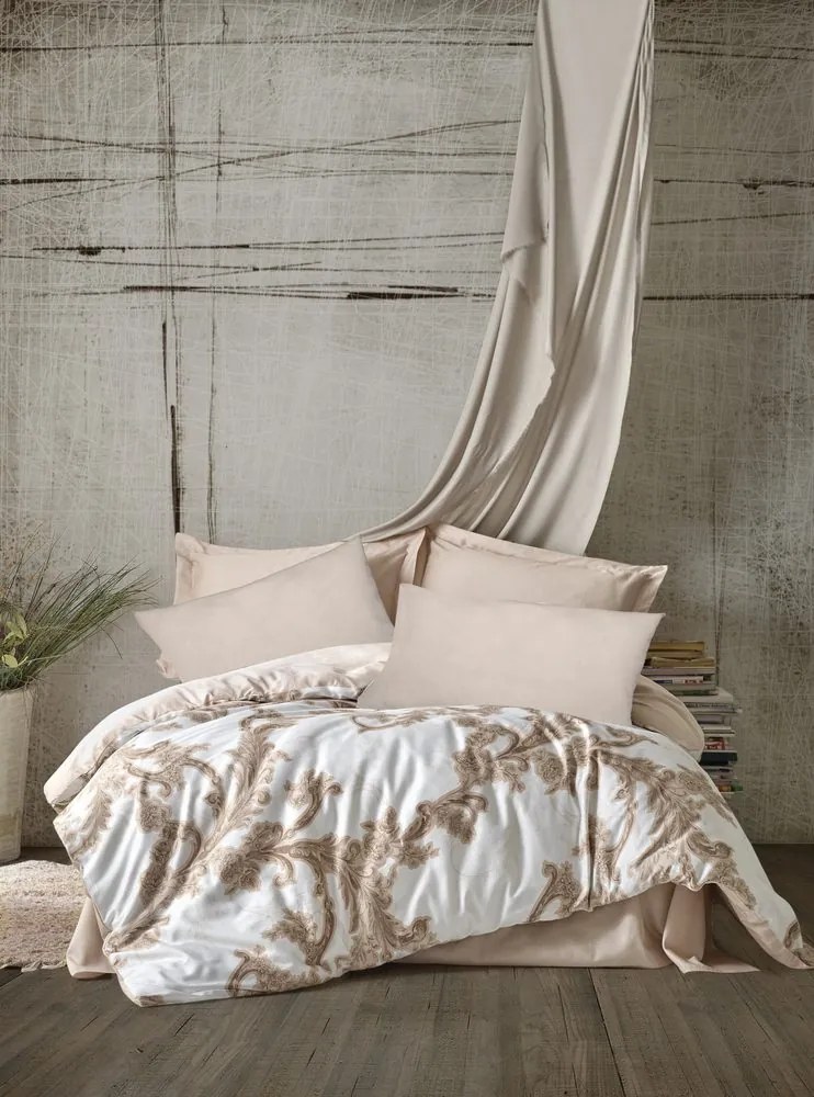 Cottonbox obliečka bavlnený satén Lilou-Loren - 220x200 / 2x70x90 cm