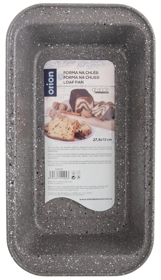Kovová forma na pečenie chleba 15x27,5 cm Grande – Orion