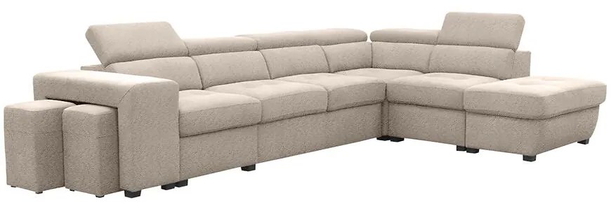 Rohová sedacia súprava Positano 2XPUFA+B+1+2F+R+1+OTM Antology 02 BE