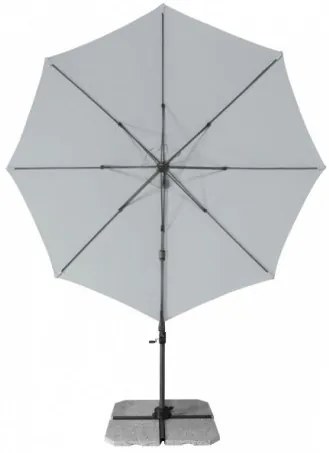 Derby RAVENNA 330 cm - veľký záhradný výkyvný slnečník s bočnou tyčou - 2. akosť (S283)