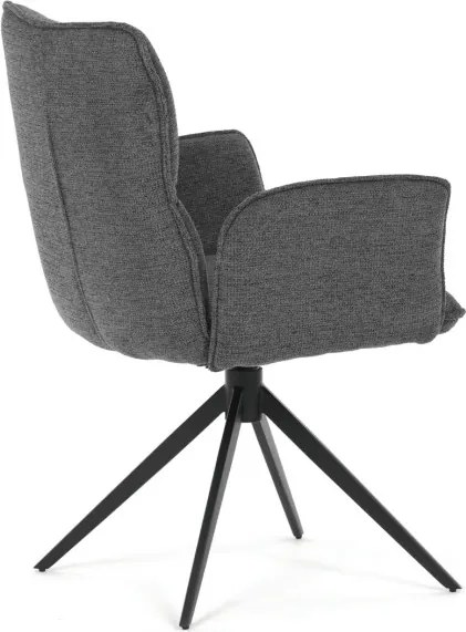 Jedálenská stolička sivá DCH-D1328 GREY2
