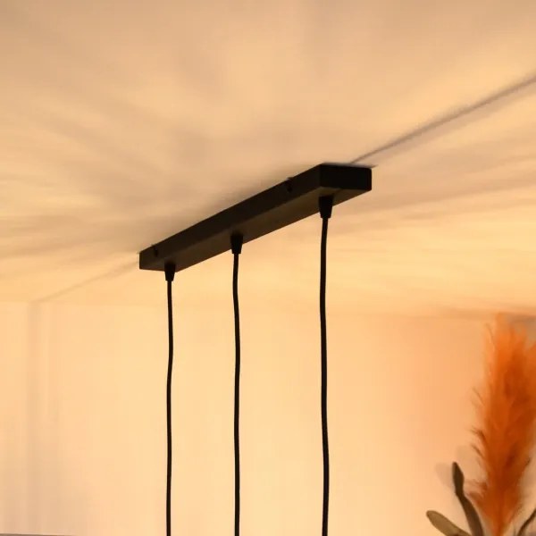 LED Luster na lanku MERCURE 3xE27/15W/230V