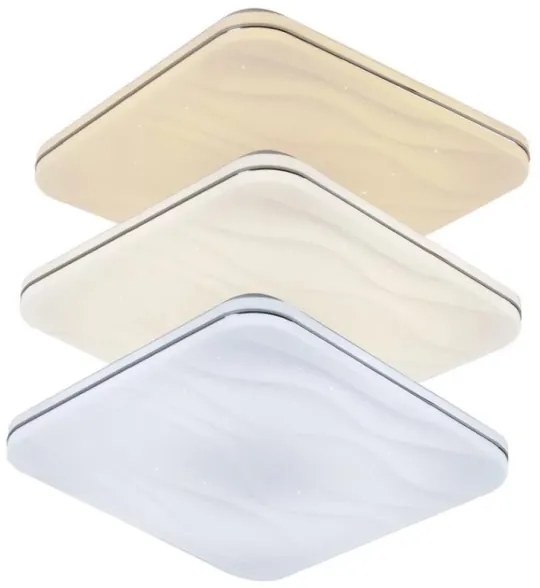 LED Stmievateľné stropné svietidlo DESERT na diaľkové ovládanie LED/72W/230V