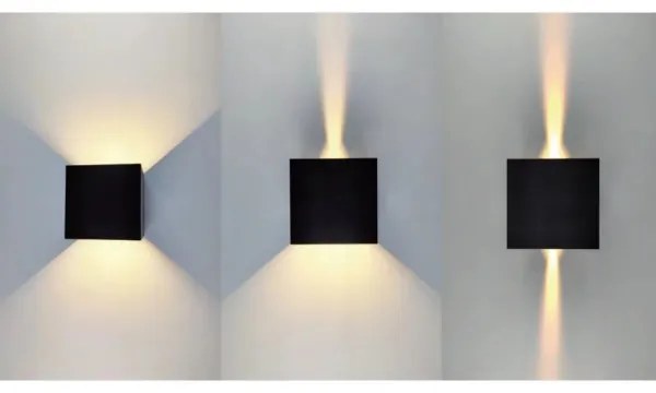 Vonkajšie nástenné svietidlo KIOTO 1xG9/5W/230V IP44 čierna