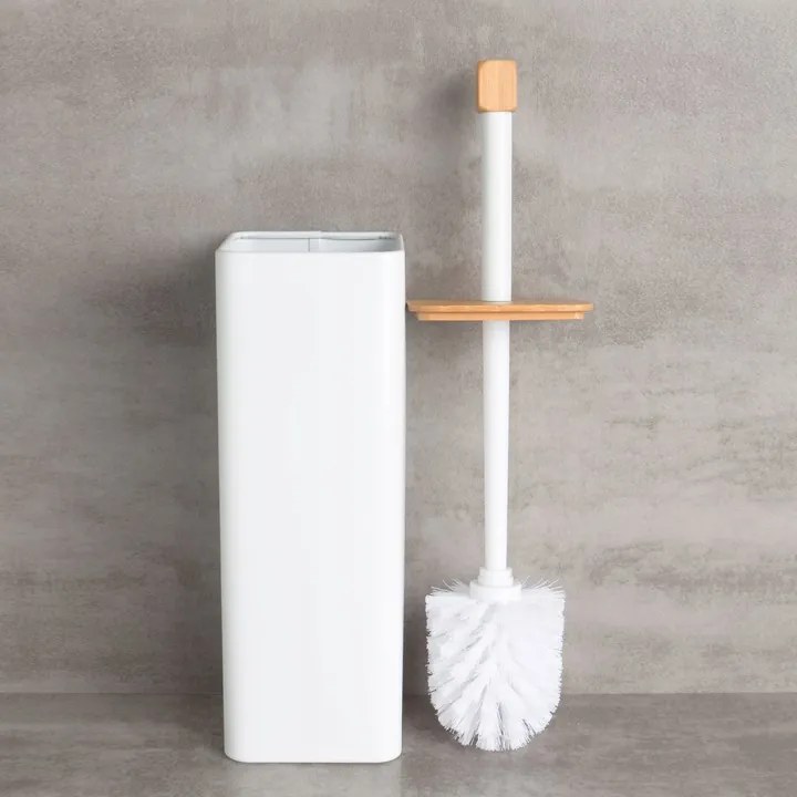 WC kefa - biela s bambusom