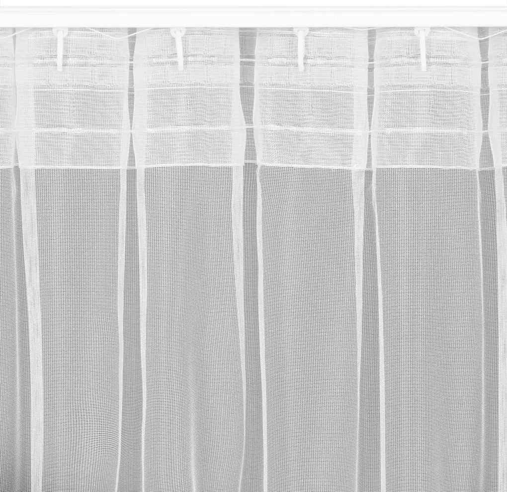 ZÁCLONA NA PÁSKE TONIA 400X300 CM BIELA