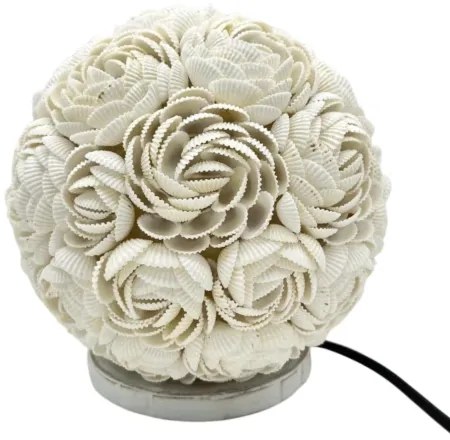 Boho lampa Morské mušle RUŽE Ø15