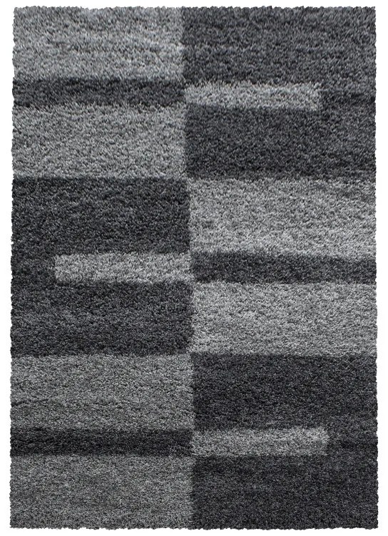 Ayyildiz, Kusový koberec Gala 2505 grey, 120x170, šedá, obývacia izba