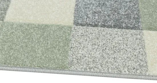 Oriental Weavers, Kusový koberec Portland 1923/RT46, 67x120, zelená, chodba / predsieň