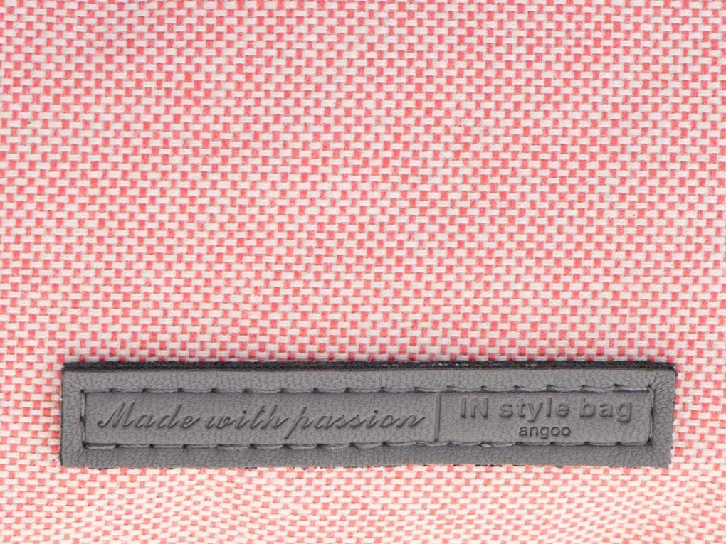 KIK Ružový školský peračník dvojitý vanity case - toaletný kufrík, priestranný 22x7x10cm