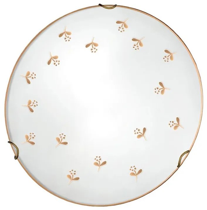 Kolarz 731.11.4.160- Nástenné svietidlo NONNA 1xE27/60W/230V pr. 30 cm kvet. ružové zlato