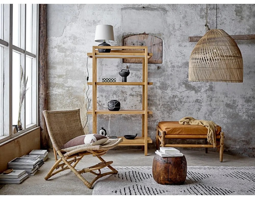 Béžová stolová lampa Matheo - Bloomingville