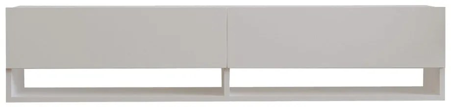 Biely TV stolík 141x31x30 cm Arges – Kalune Design