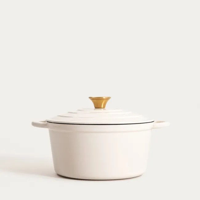 Liatinový hrniec ANDREAS béžový 777608