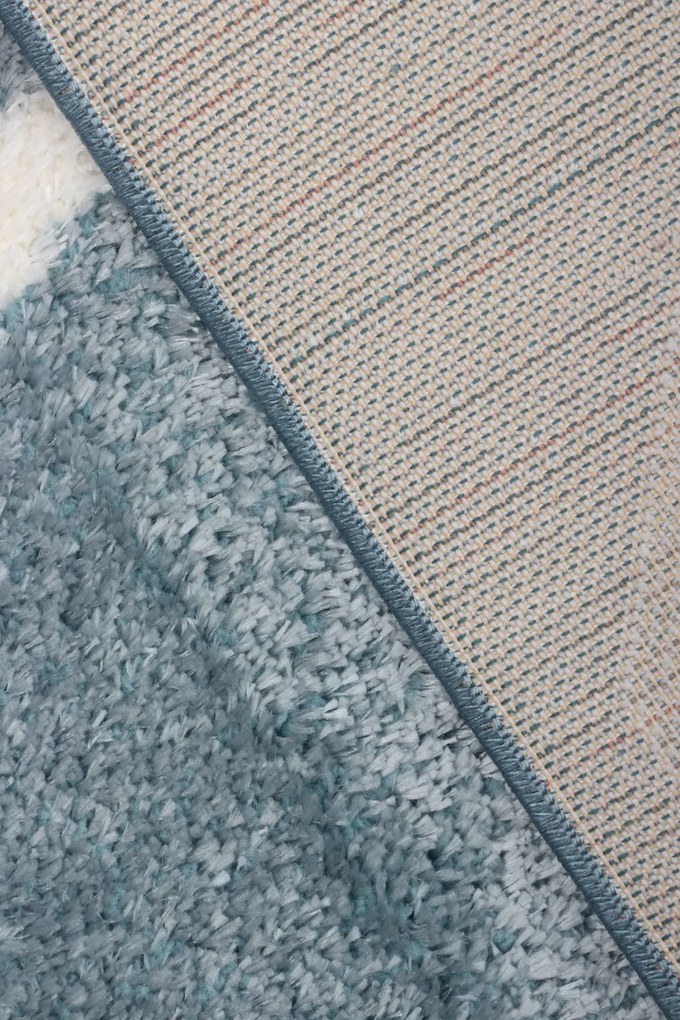 Koberec Boho 613 BLUE/CREAM rozmery koberec: 60x100 cm