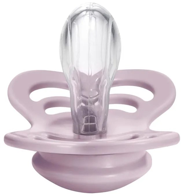 BIBS Supreme cumlíky, silikón 2ks - veľkosť 2 - Pink plum Peach