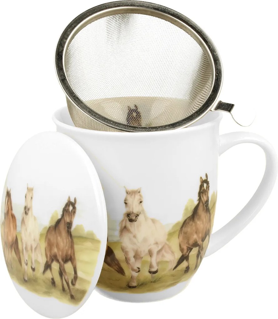 Čajová súprava Horses 400 ml