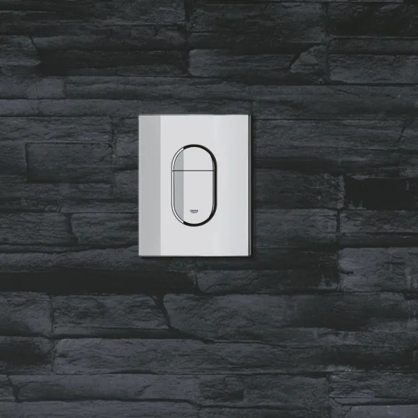 GROHE 38844000 - Splachovacie tlačidlo ARENA COSMOPOLITAN 156 × 197 mm chróm