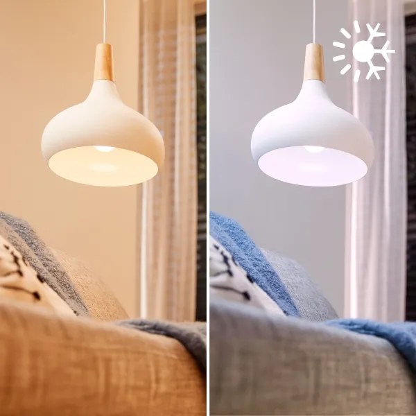 SADA 2x stmievateľné RGB LED žiarovky Philips SMART A60 E27/8,5W/230V 2200-6500K + diaľkové ovládanie