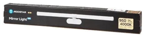 Aigostar - LED Kúpeľňové osvetlenie zrkadla LED/8W/230V 4000K 60cm IP44