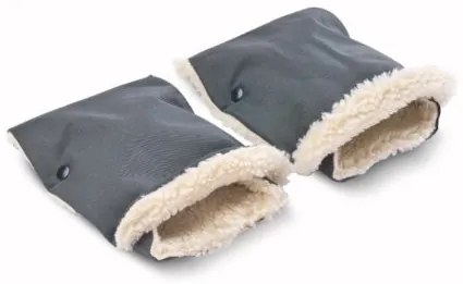 SENSILLO Rukávnik na kočík 2 ks Sensillo 45x21 graphite