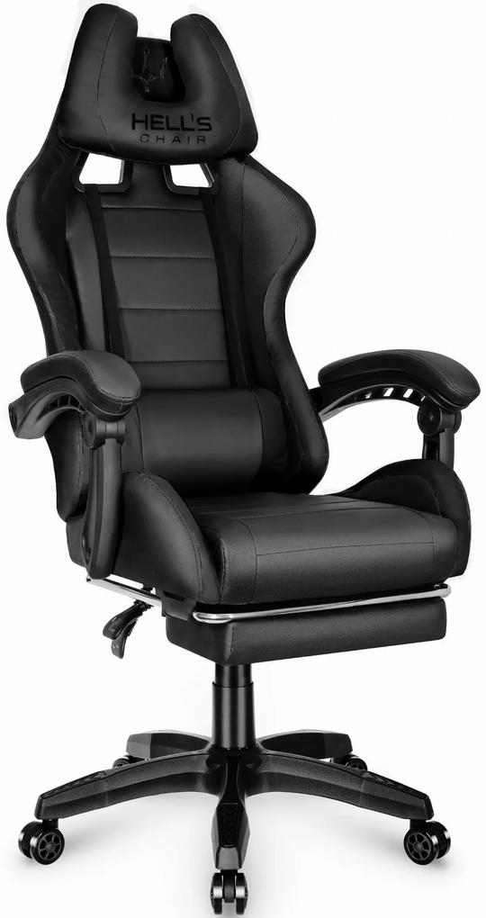 Hells Herná stolička Hell's Chair HC-1039 Black