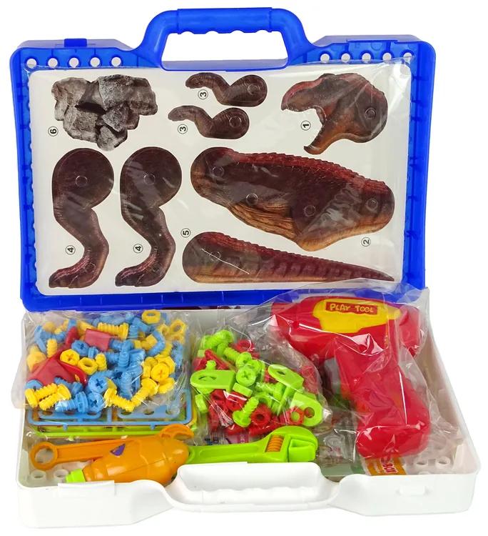 Lean Toys 3D DIY súprava na zostavenie dinosaura