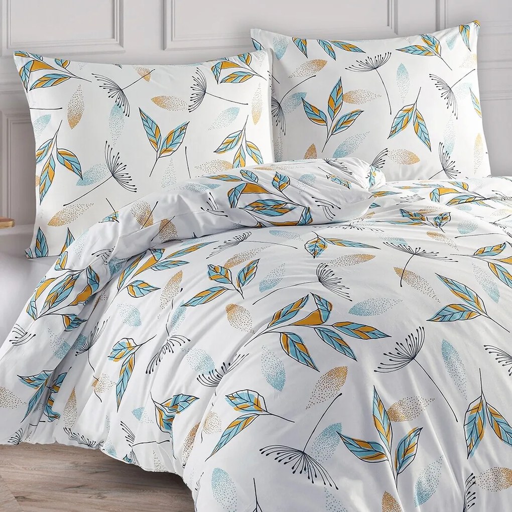 BedTex Bavlnené obliečky Celina, 160 x 200 cm, 2 x 70 x 80 cm, 160 x 200 cm, 2 ks 70 x 80 cm