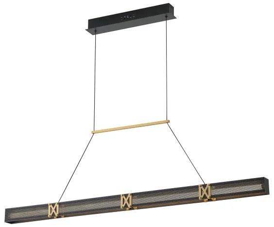 LED Luster na lanku LED/21W/230V 3000K 45x120 cm