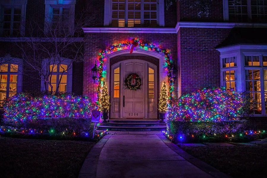 Vianočné svetielka vonkajšie FLASH multicolor 300 LED