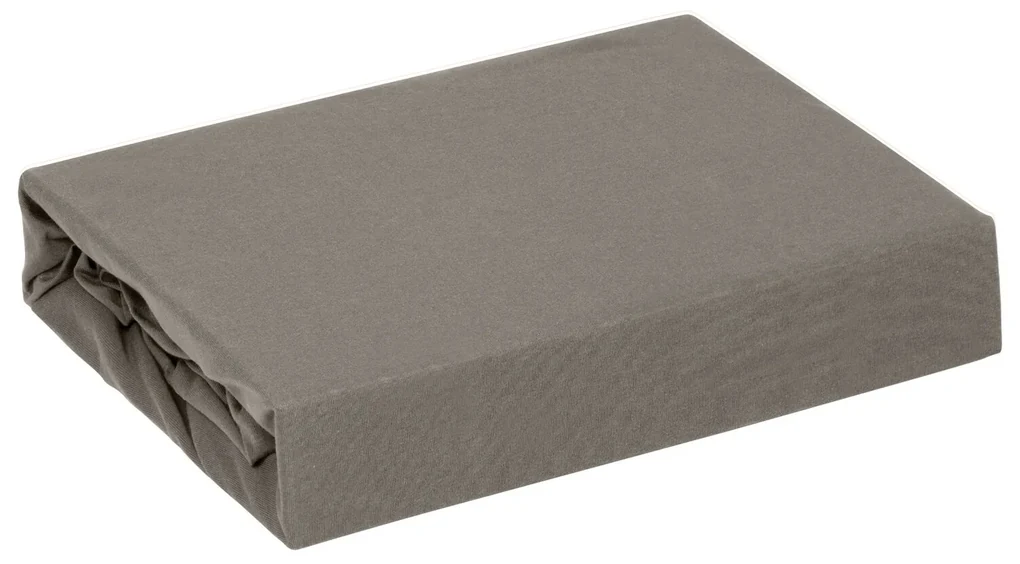 BAVLNENÉ PRESTIERADLO S GUMOU ADELA 180X200X25 CM SIVÁ