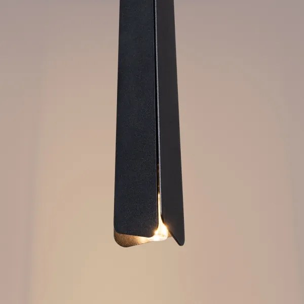 Sollux SL.1402 - Luster na lanku PRYSM 3xG9/8W/230V čierna