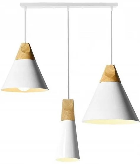 Dekorstudio Retro stropná lampa Loft Scandi CP biela