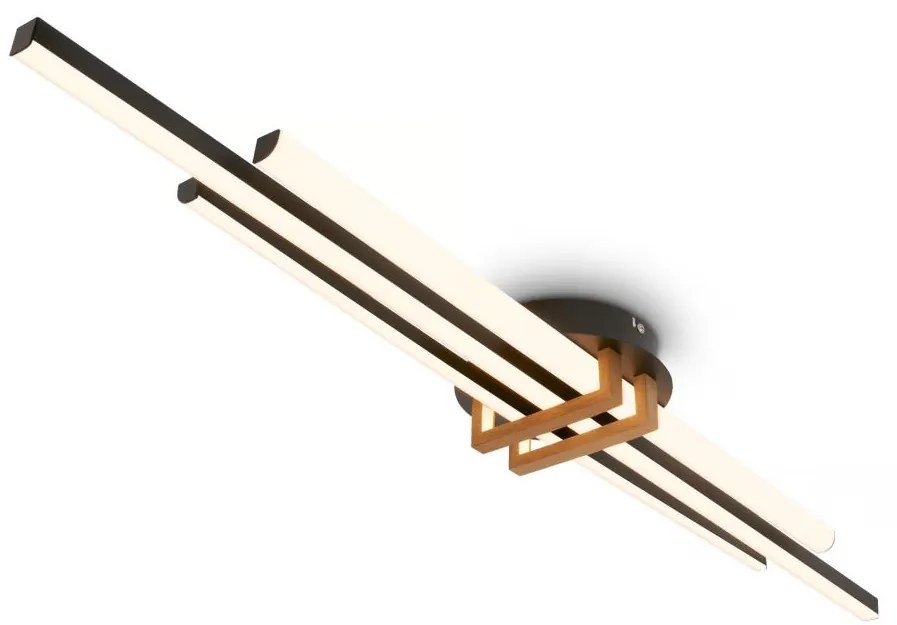 Brilo - LED stropné svietidlo TINKA LED/30W/230V 3000K čierne