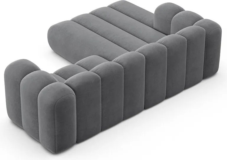 Svetlosivá rohová pohovka (ľavý roh) Lupine – Micadoni Home