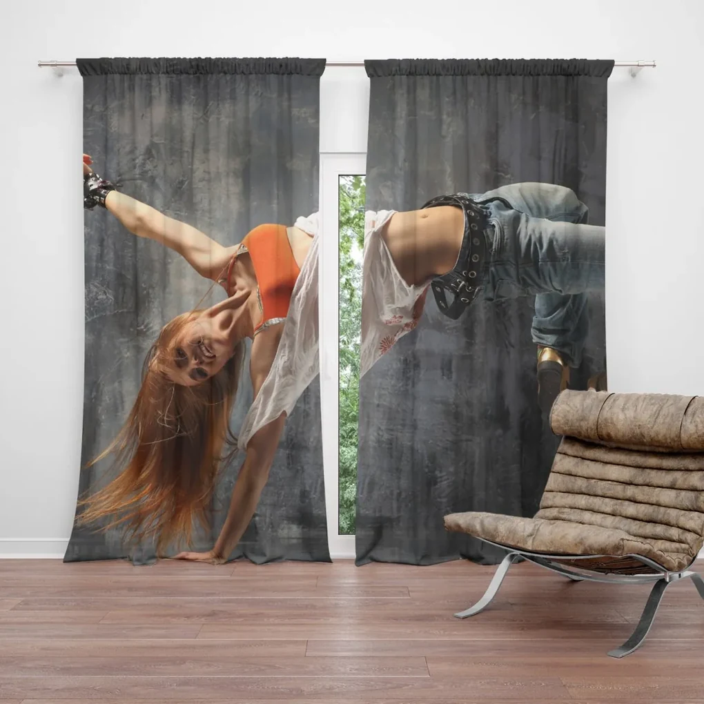 Sablio Záves Tanečnica: 2 ks 140x250 cm