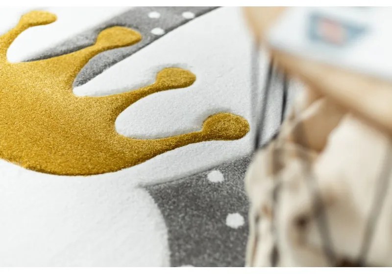 Dywany Łuszczów, Detský kusový koberec Petit Bunny grey, 200x290, šedá, detská izba