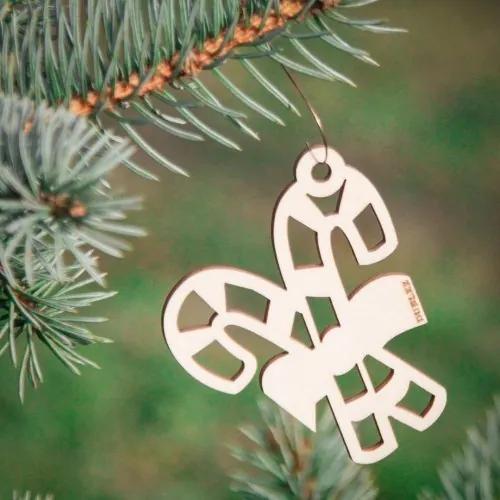 Ozdoba na stromček - vianočné paličky