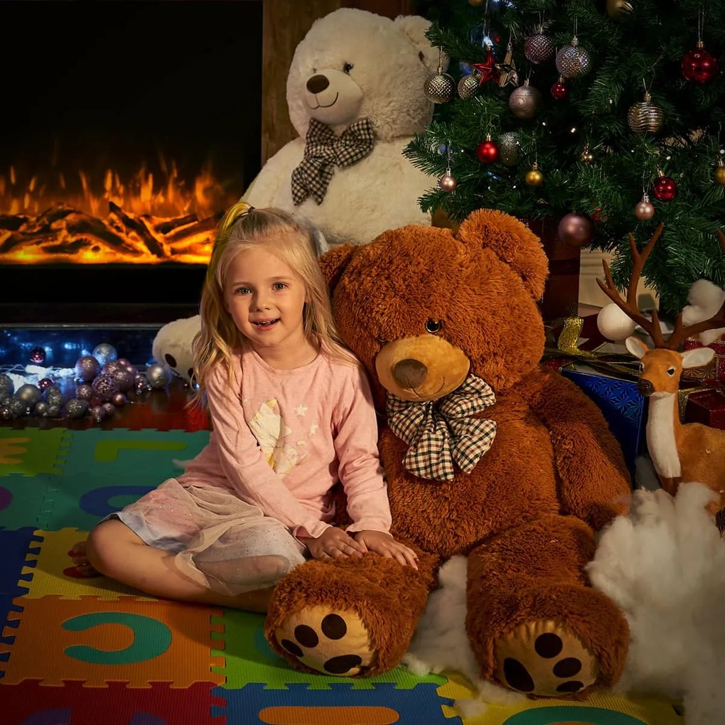 Veľký plyšový medveď BENY, 100cm, hnedá Monzana