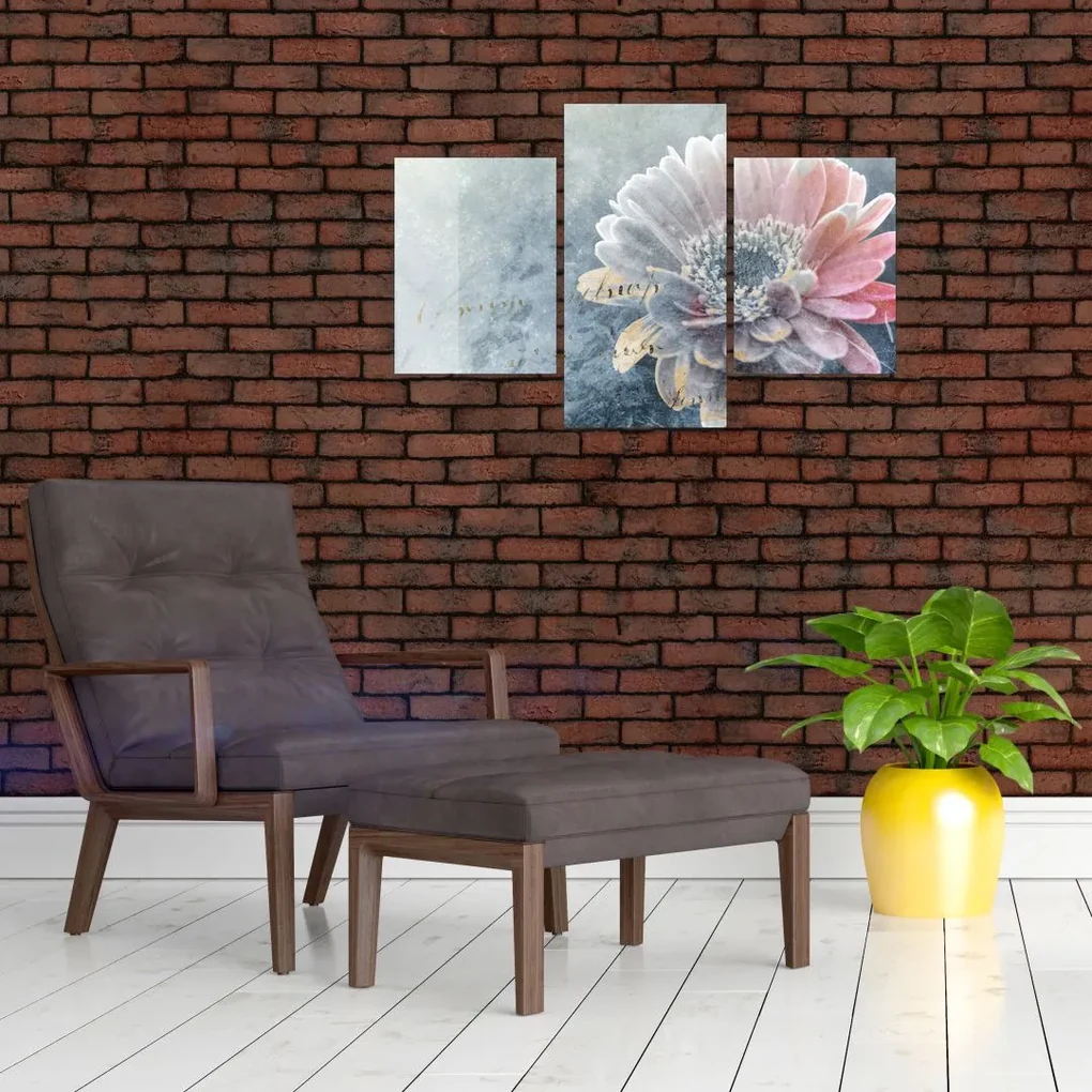 Obraz - Zimný kvet (90x60 cm)