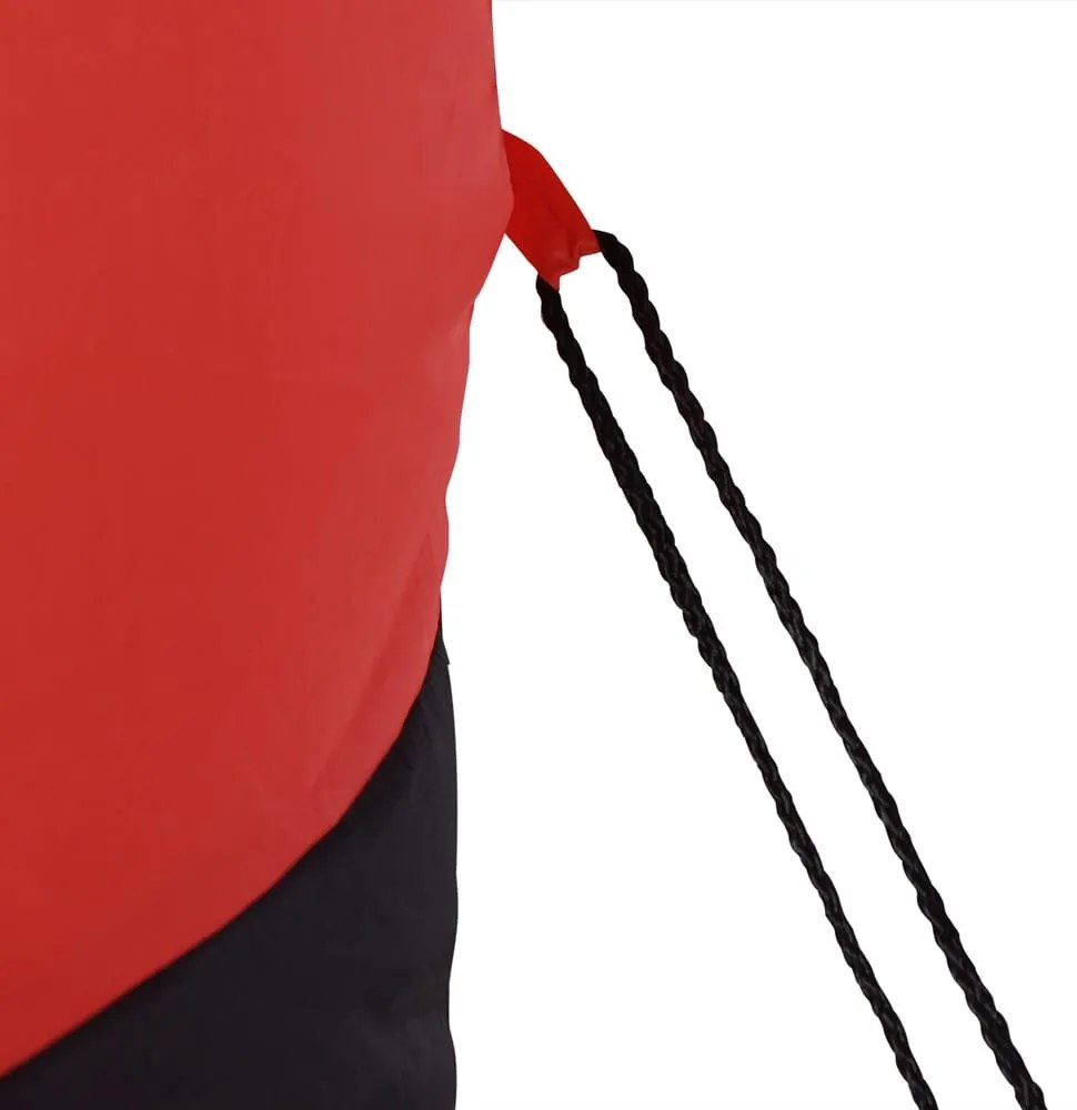 Nafukovací Dedo Mráz osvetlený, 180 cm, červená Monzana