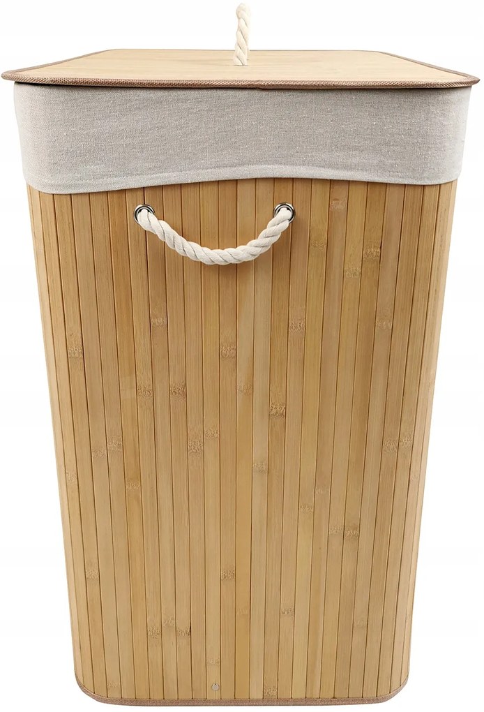 Dekorstudio Bambusový kôš na prádlo 120l