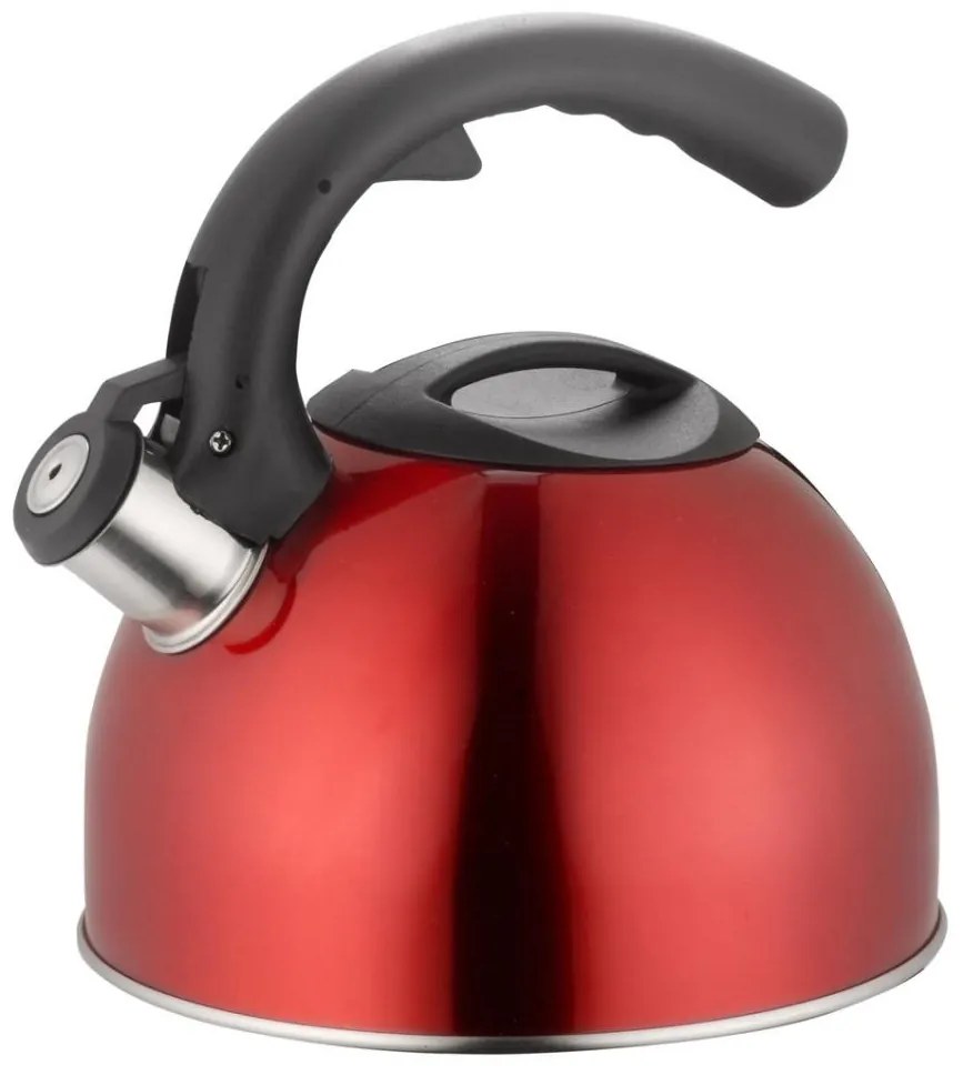 Lamart - Kanvica 2 l červená/nerez