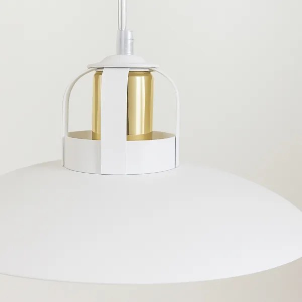 Brilagi - Luster na lanku FLAMENGO 2xE27/60W/230V biela