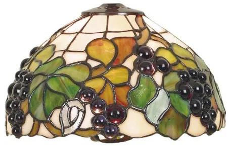 Tiffany vitrážne tienidlo na lampu Ø22